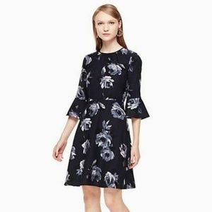 Kate Spade Black Floral Dress
